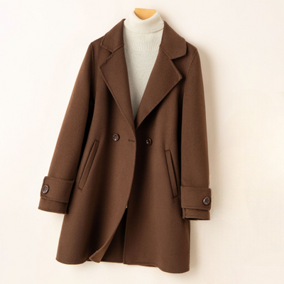 Lynette Wool One-Button Coat