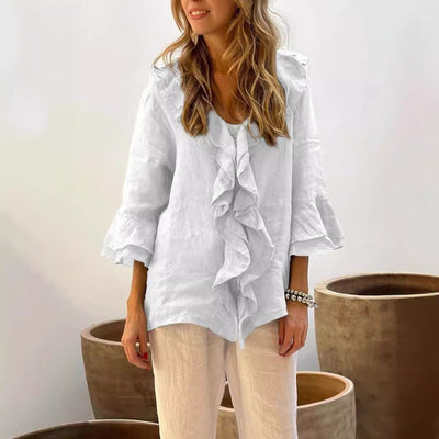 Emily™ | Stylish Ruffled Blouse