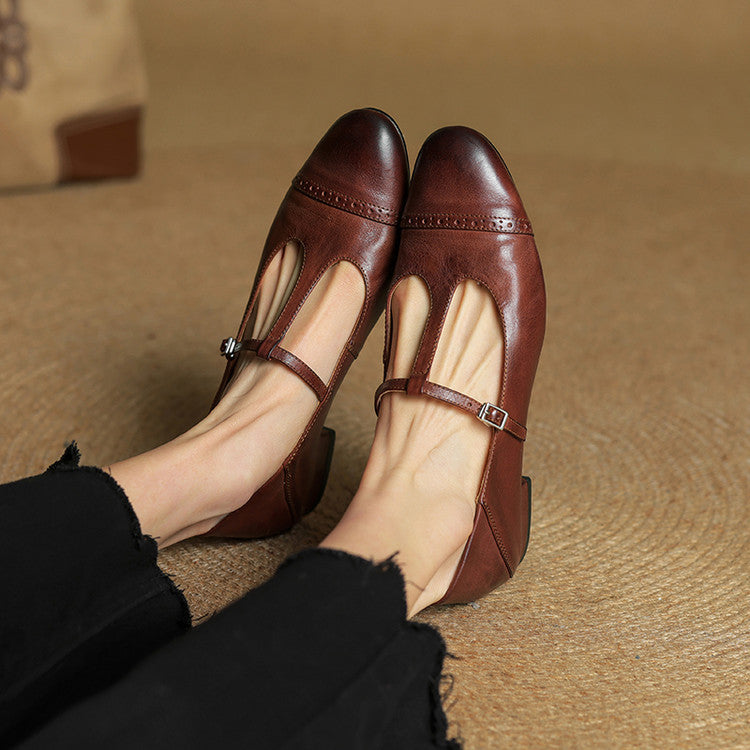 Alice | Elegant Mary Jane Flats