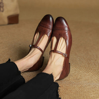Alice | Elegant Mary Jane Flats