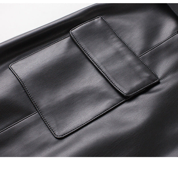 Vella Sheepskin Leather Skirt