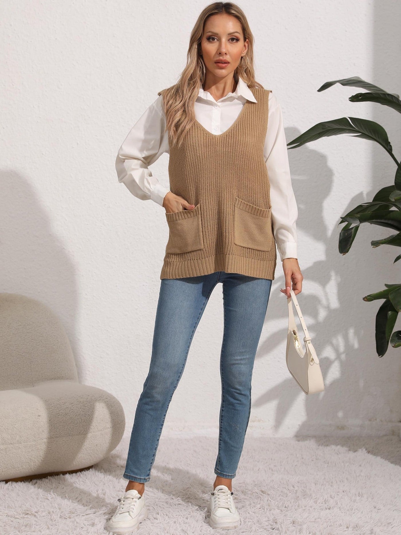 Larissa™ | Relaxed Knit Vest