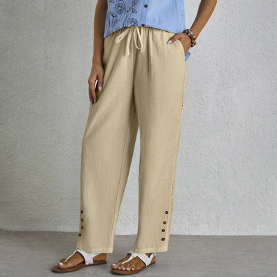 Shania™ | Relaxed Buttoned Pants