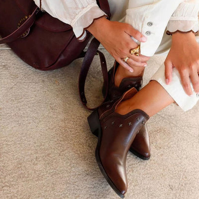 NORTHLINE STUDIO | WESTERN BOOTS WITH STUDS