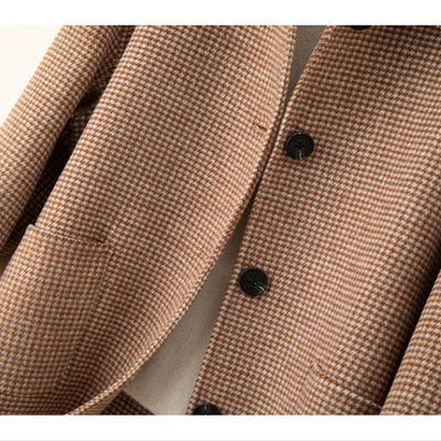 Regina Wool Houndstooth Jacket