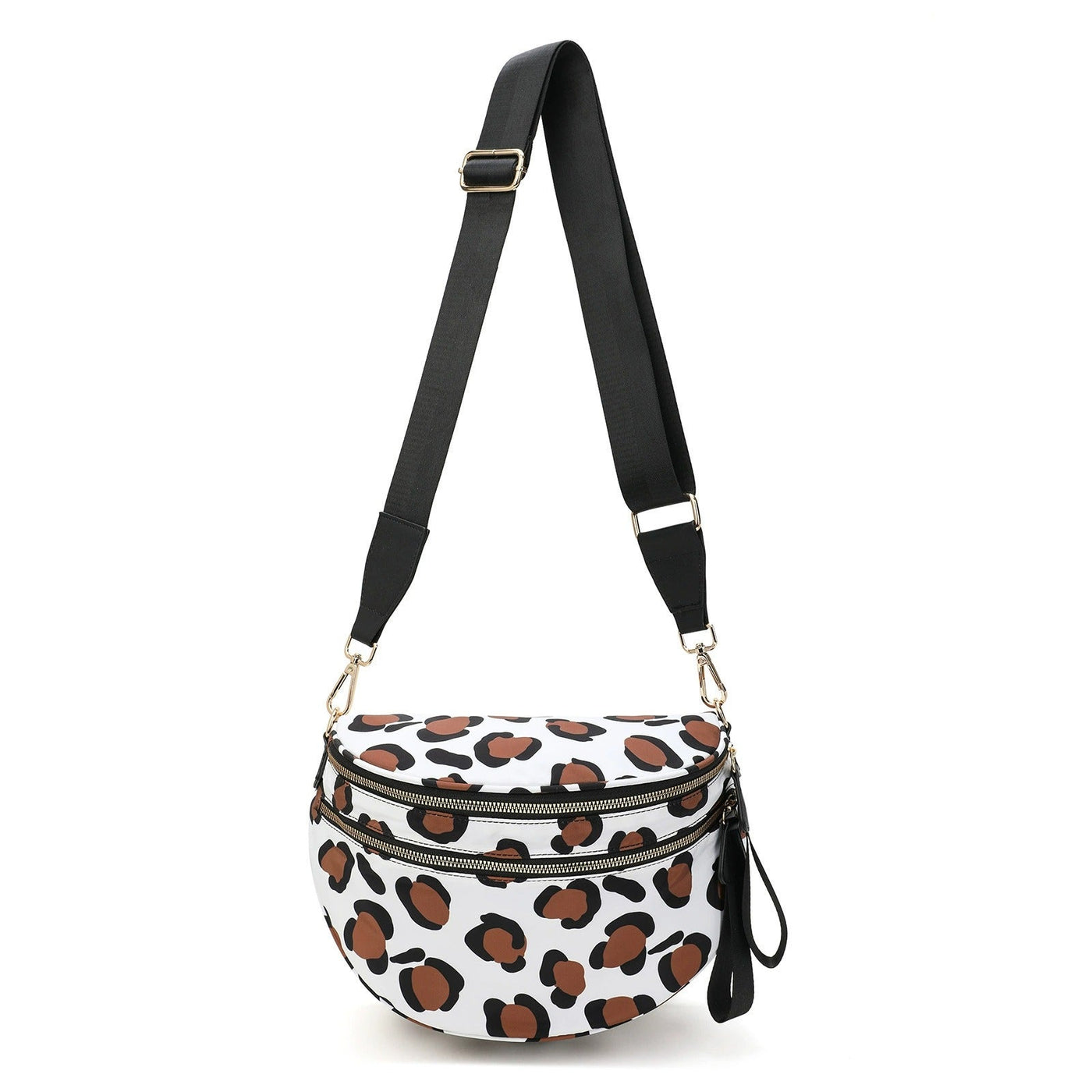 Cross Body Checkered Bum Sling Bag
