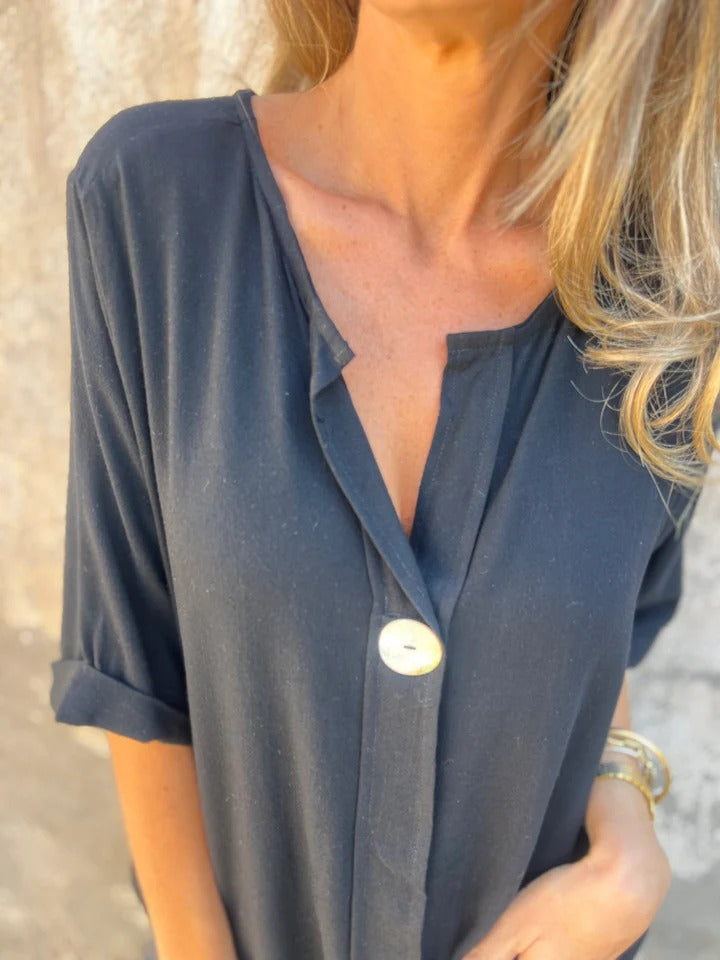 NORTHLINE STUDIO | MINIMALIST BUTTON BLOUSE