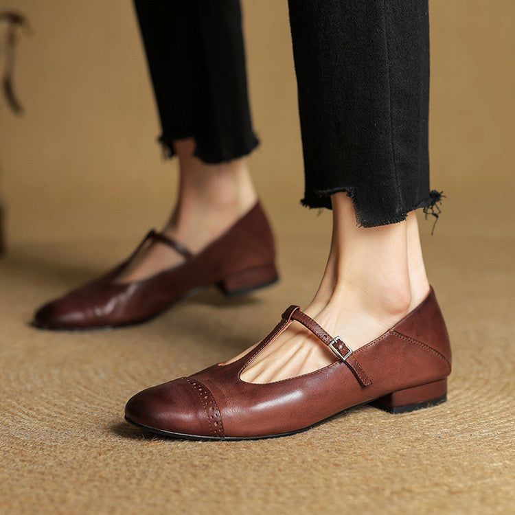 Alice | Elegant Mary Jane Flats
