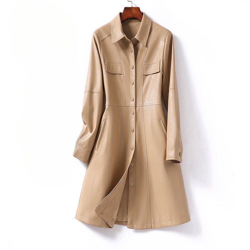 Cinderella Sheepskin Leather Coat