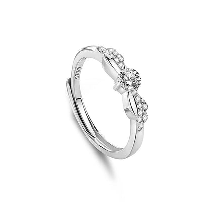 Allegra Moretti Ring | White Gold 14k