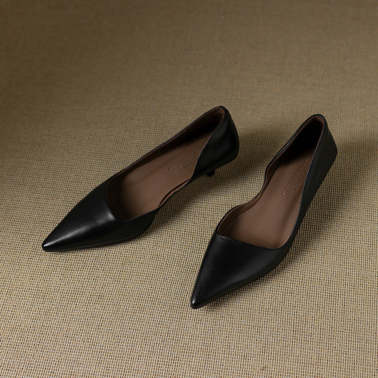 Sylvia | Timeless Style Kitten Heel
