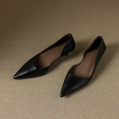 Sylvia | Timeless Style Kitten Heel