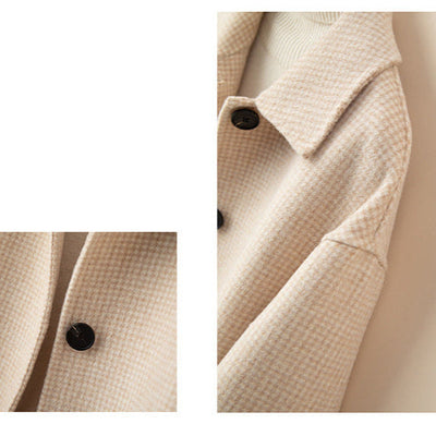 Regina Wool Houndstooth Jacket