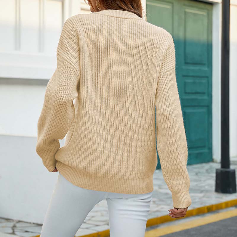 Lola™ | Elegant Cable Knit Sweater