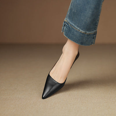 Sylvia | Timeless Style Kitten Heel