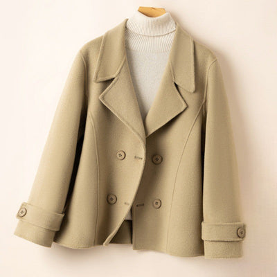 Macaron Wool Pea Coat