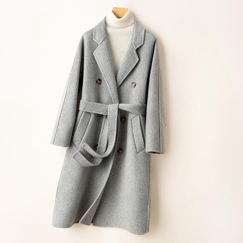 Silvana Cashmere Wrap Coat