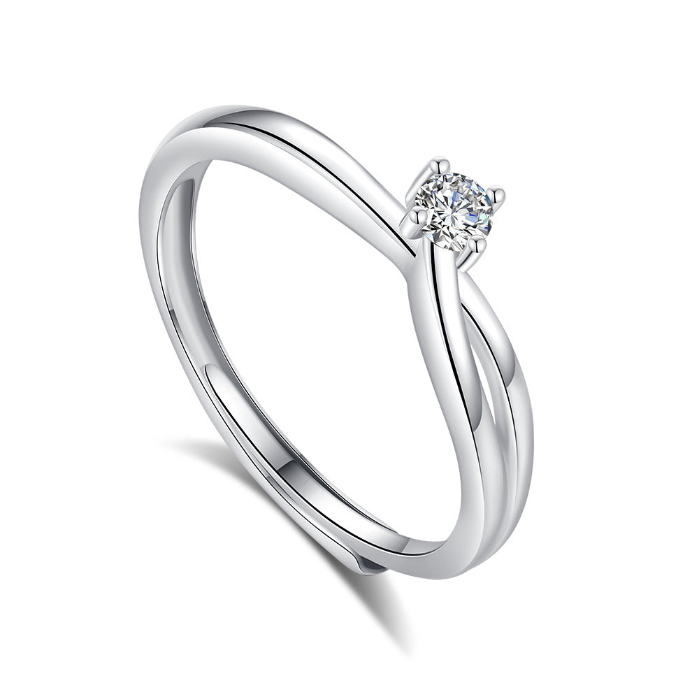 Cécile Armande Ring | White Gold 14k