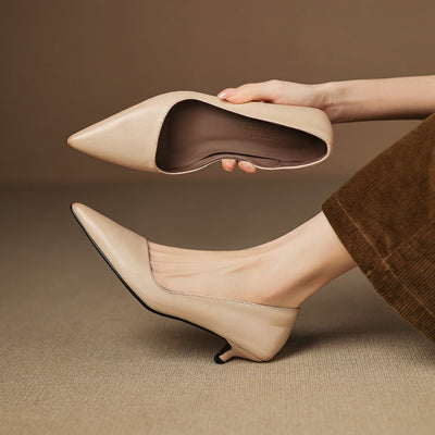 Sylvia | Timeless Style Kitten Heel