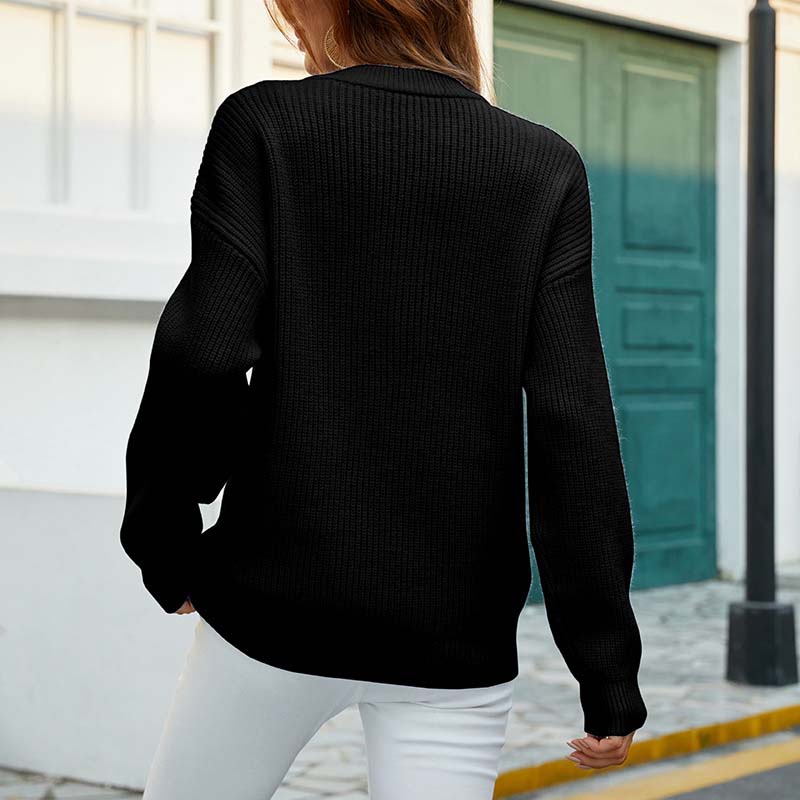 Lola™ | Elegant Cable Knit Sweater