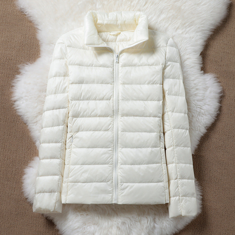 THE SERENA PUFFER JACKET | WHITE