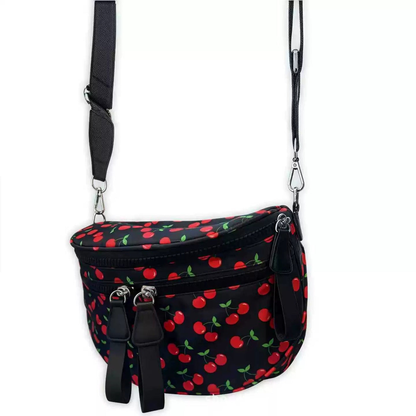 Cross Body Checkered Bum Sling Bag