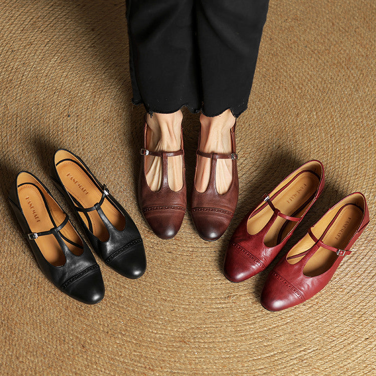 Alice | Elegant Mary Jane Flats
