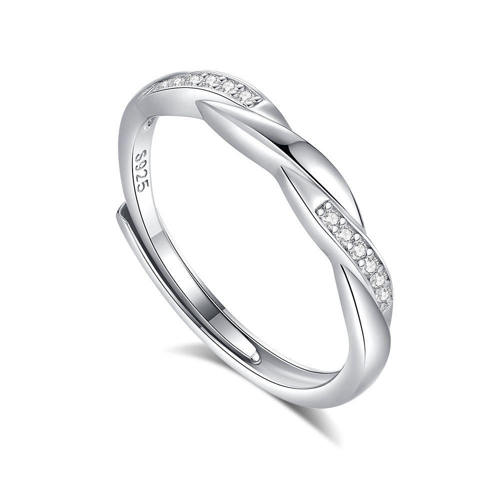 Florence Duval Ring | White Gold 14k