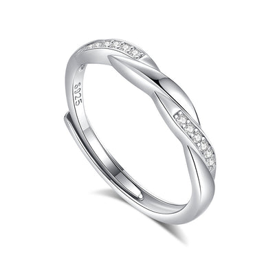 Florence Duval Ring | White Gold 14k