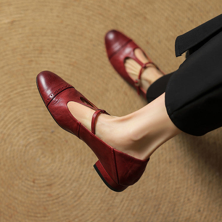 Alice | Elegant Mary Jane Flats