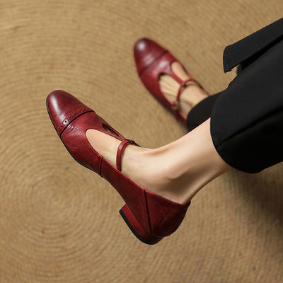 Alice | Elegant Mary Jane Flats