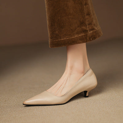 Sylvia | Timeless Style Kitten Heel