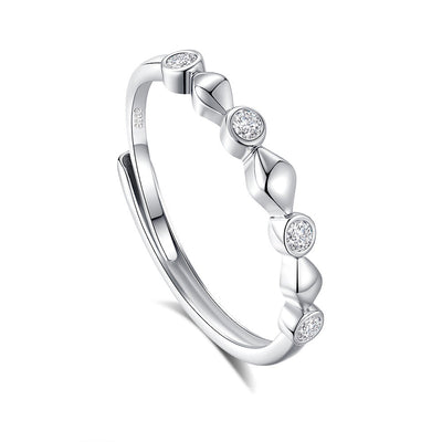 Beatrice Altieri Ring | White Gold 14k