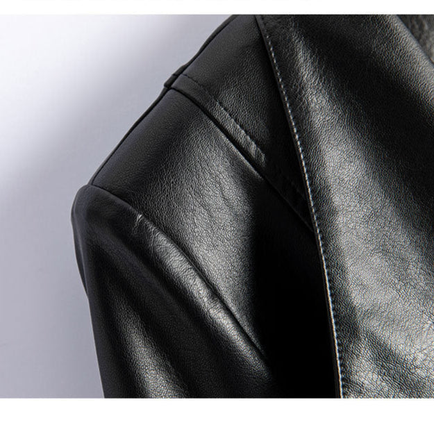 Brooklyn Leather Trench Coat