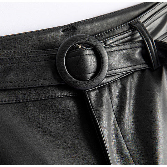 Vivian Sheepskin Leather Pants