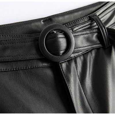 Vivian Sheepskin Leather Pants