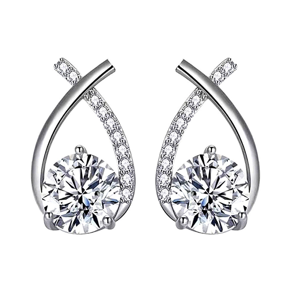 Arielle Earrings | White gold 18k