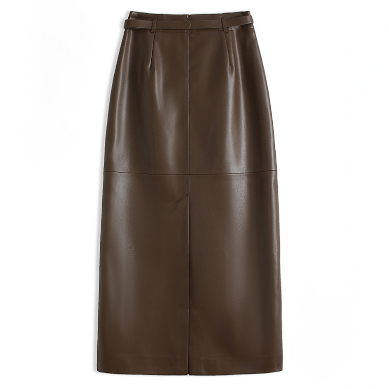 Diana Leather Pencil Skirt