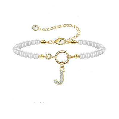 Auden Clé Letter Bracelet | Gold 14k