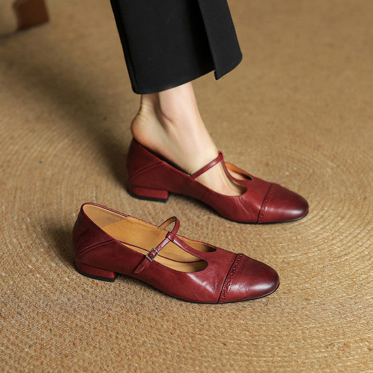 Alice | Elegant Mary Jane Flats