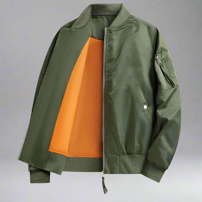 Aviator Cotton Bomber Jacket