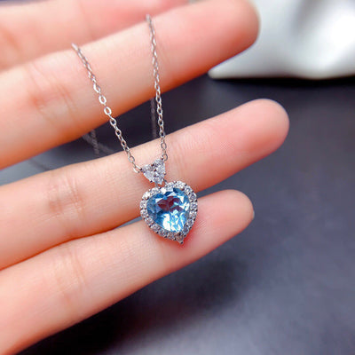 Liora Amorique Blue Set | White Gold 16k