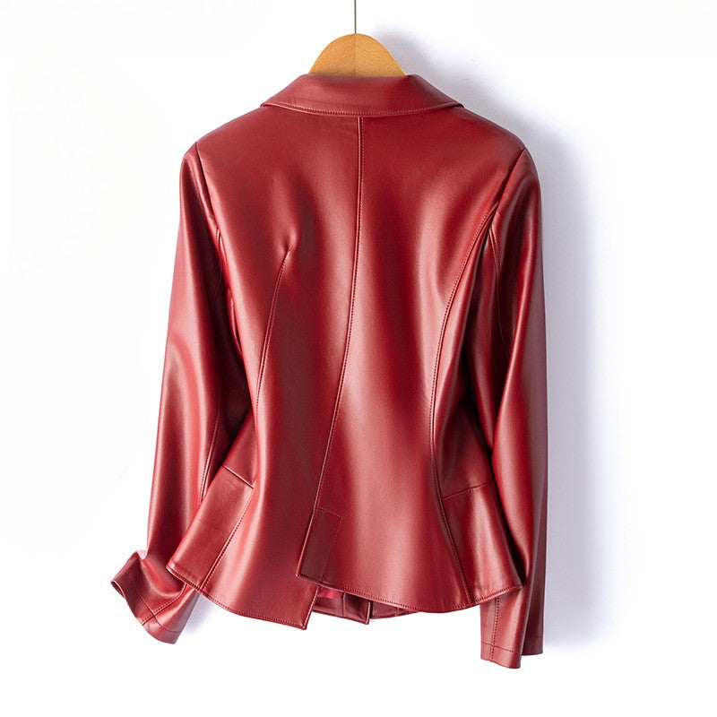 Vittoria Leather Blazer