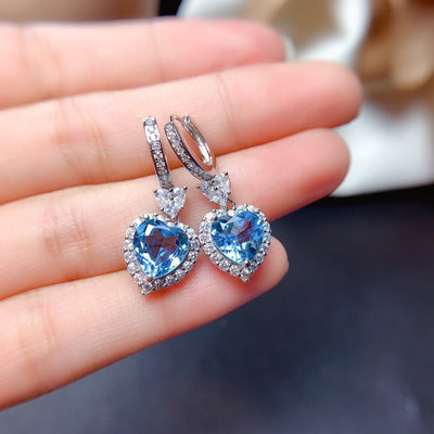 Liora Amorique Blue Set | White Gold 16k