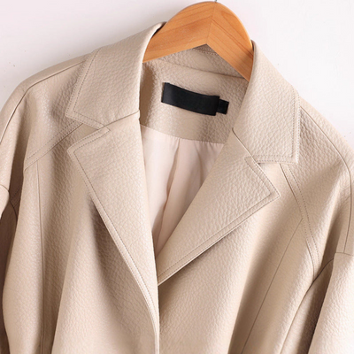 Loren '70s Sheepskin Leather Jacket