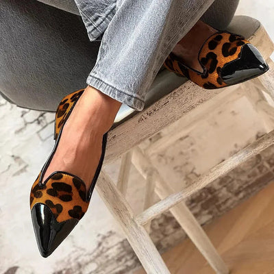 NORTHLINE STUDIO | REFINED ANIMAL PRINT BALLET FLATS