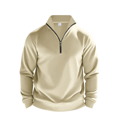 Cavaliere – Half-Zip Mock Neck Sweater