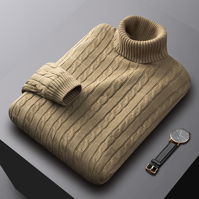 Aberdeen Cotton Turtleneck Sweater