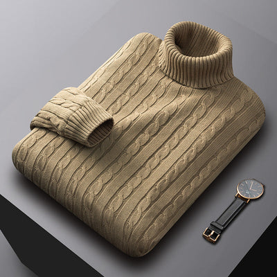 Aberdeen Cotton Turtleneck Sweater