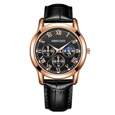 Gaetano™ | Casual Quartz Leather Watch